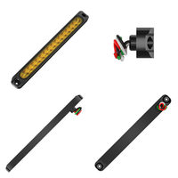 Auto-Rücklicht 15 LED-Streifen Seitenleuchte 12V 24V LKW-Boots-Wohnmobil-Zubehör Blinkende Warnsignalleuchte