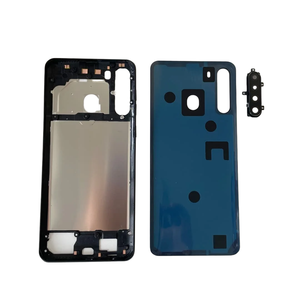 Carcasa Completa Galaxy A21, Tapa Trasera, Marco Central, SM-A215U, SM-A215F, SM-A215W, Lente de Cámara de Repuesto, Negro, Azul Oscuro - Product Image 6