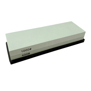 Afilador <span class=keywords><strong>de</strong></span> Cuchillos <span class=keywords><strong>de</strong></span> Cocina <span class=keywords><strong>de</strong></span> Doble Cara con Grano 400/1000 #   <span class=keywords><strong>Piedra</strong></span> <span class=keywords><strong>de</strong></span> Pulir Antideslizante <span class=keywords><strong>de</strong></span> Óxido <span class=keywords><strong>de</strong></span> <span class=keywords><strong>Aluminio</strong></span> con Soporte Ecológico y Seguro - Product Image 4
