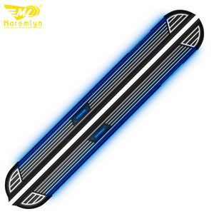 Para <span class=keywords><strong>Honda</strong></span> <span class=keywords><strong>HRV</strong></span>, accesorios exteriores de coche de aleación de aluminio personalizados, luz LED, escalón lateral, estribo - Product Image 2