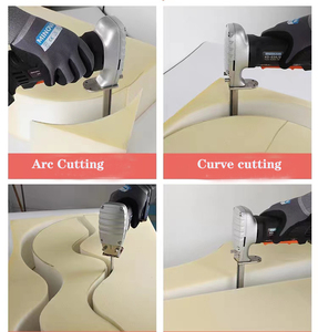 Scie à éponge portative rechargeable 30cm/20cm/15cm pour la découpe de mousse et de latex, machine de découpe polyvalente - Product Image 2