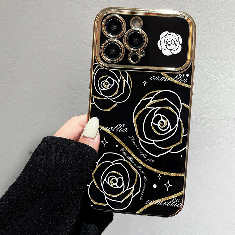 Black+Gold Flower