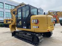 Mini-excavatrice Caterpillar 308E2 d'occasion, 8 tonnes, excavatrice sur chenilles CAT 308E2 d'origine avec lame de bulldozer, bon état, à vendre