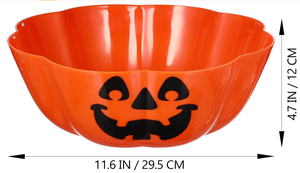 BSCI Bols à bonbons d'Halloween de style campagnard certifiés Vaisselle en plastique noir <span class=keywords><strong>Contact</strong></span> alimentaire sans danger avec logo personnalisé - Product Image 5