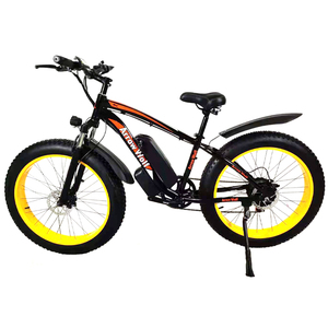Vélo de montagne électrique pour adultes, pneus larges, 48V, moteur sans balais, cadre en alliage d'aluminium, moteur à moyeu arrière, 7 vitesses avant/arrière - Product Image 5