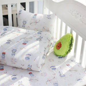 Juego de Ropa de <span class=keywords><strong>Cama</strong></span> para Cuna de Bebé de 5 Estrellas, Sábanas Ajustables Suaves, Cubrecamas, Almohada, Cubrecama Unisex Acogedor para Niños - Product Image 5