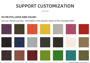 Camilla de masaje con cama de tatuaje profesional, cama plegable de <span class=keywords><strong>3</strong></span> secciones, mesa de masaje ajustable - Product Image 3