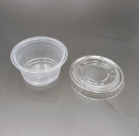 Gobelets à sauce jetables en PP de 0,75 oz, gobelets jetables