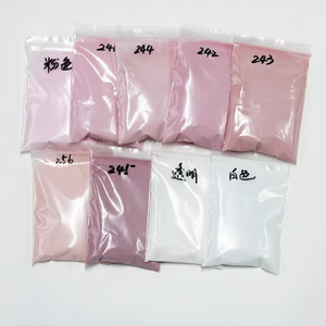 Polvo acrílico de inmersión de color rosa claro, 1kg a granel, vendedor de polvo acrílico de inmersión de uñas brillante con etiqueta privada - Product Image 1