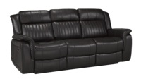 Elektrisches Relaxsofa aus Kunstleder, Modernes Luxus-Sofa mit Verstellbarer Kopfstütze & Lendenwirbelstütze