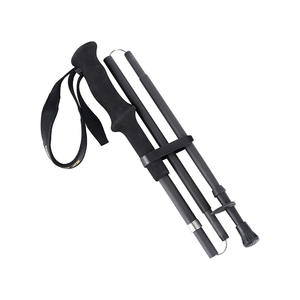 Bastones de Trekking de Fibra de Carbono de Cuatro Secciones Sz, Negros, Ligeros, Plegables, para Senderismo, Trail Running y Caminata, 170g - Product Image 5