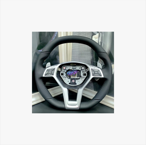 Volant sport en fibre de carbone très demandé pour <span class=keywords><strong>Mercedes</strong></span>-Benz <span class=keywords><strong>AMG</strong></span> <span class=keywords><strong>Classe</strong></span> G W205 W213 W177 W166 C43 C63 <span class=keywords><strong>Classe</strong></span> C E63 CLS - Product Image 5