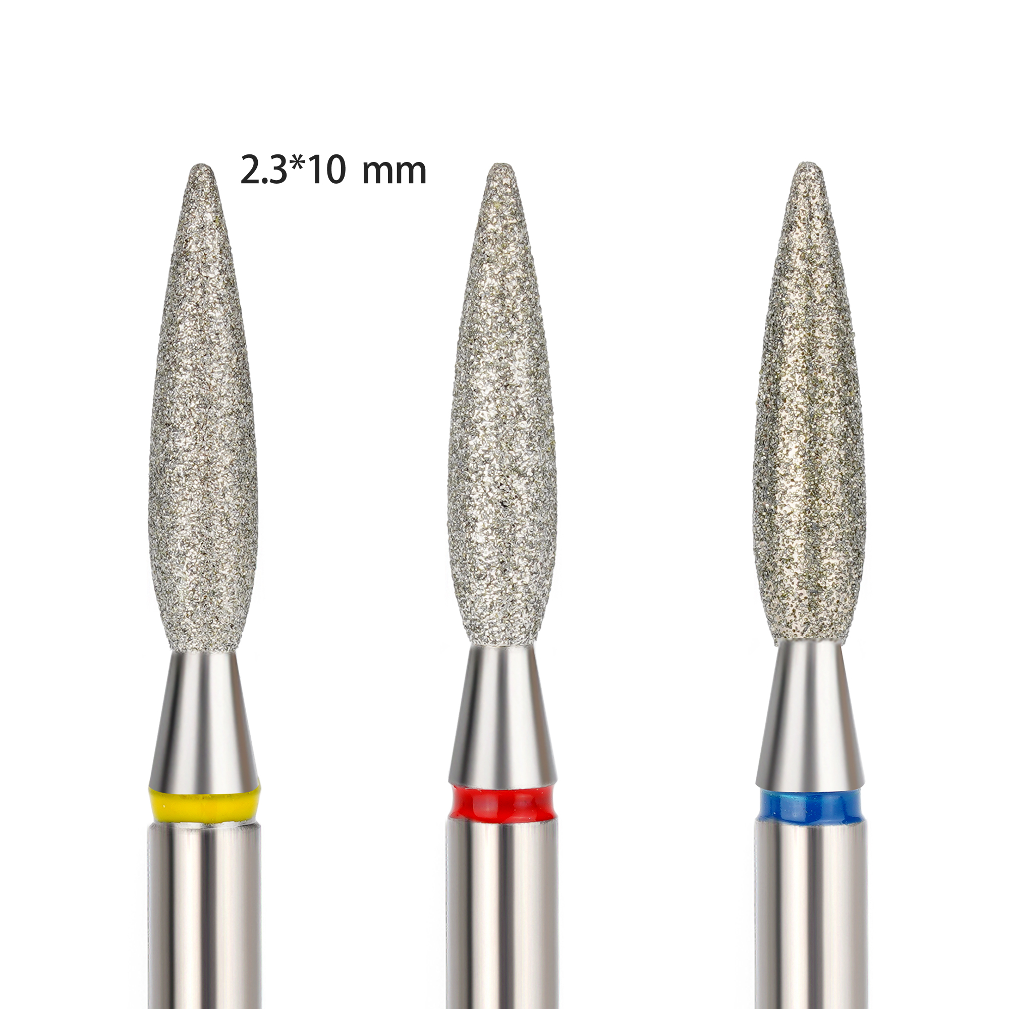 Professional Manicure Diamond Grinding Head Russian Style Pre-Treatment Dead Skin Callus Removal Burr Polishing Bits