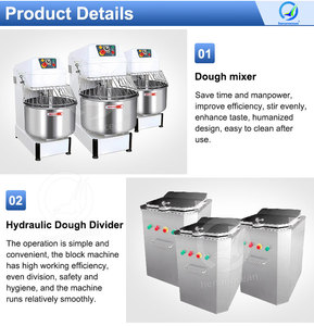 Đại Dương Thương Mại Bánh Thiết Bị Hoàn Chỉnh Bánh Mì Dây Chuyền Sản Xuất Quy Mô Nhỏ Bánh Mì Làm Máy - Product Image 3