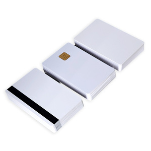 Siêu mỏng 0.84mm Frosted Pet trống thẻ kinh doanh với dải từ Hỗ trợ 1K Chip UV in ấn cho khách sạn - Product Image 3