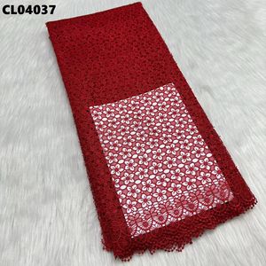 Nouvelle arrivée nigérian Guipure cordon dentelle tissu haute qualité africain eau Souble dentelle tissu pour les femmes <span class=keywords><strong>mariage</strong></span> - Product Image 5