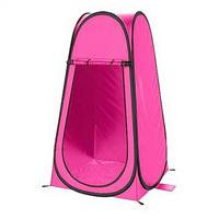 Tente de Douche Extérieure Portable Personnalisable avec Logo, Facile à Installer, Cabine d'Essayage Pop-up pour l'Intimité