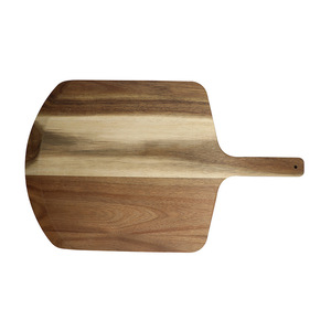 Tabla para Pizza de Madera de Acacia con Asa 50x30x1.5cm para Uso Doméstico - Product Image 2