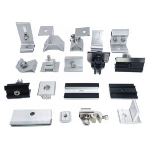 Sistema de montaje solar con marcos de panel de seguimiento de montaje en techo PV y abrazadera de pie - Product Image 2