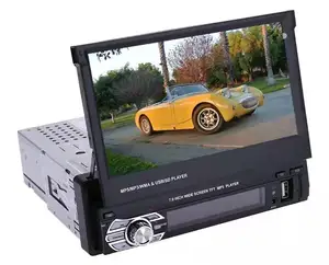 Pemutar Radio Mobil MP5 Layar Sentuh HD 7 "Pabrikan Monitor Kamera Tampilan Belakang Mendukung Video Mobil Android Single Din MP5