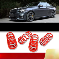 Ressorts hélicoïdaux de réduction de hauteur en acier haute performance pour les modèles de la série 3 M3 G20 F30 E90 E46 E36 G80 F80 E30