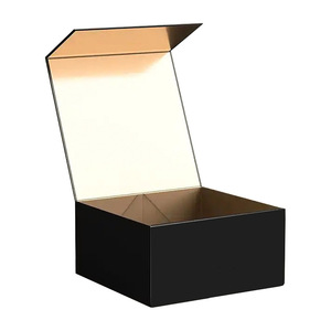 Custom Logo Elegant Luxury Magnetic Gift Box with Glossy Lamination and Embossing Rigid Folding Box for Apparel - Product Image 6