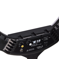 Anneau lumineux CL-18 5600K avec 3 supports de téléphone flexibles, 48W, largement utilisé pour les diffusions en direct, l'enregistrement vidéo et autres applications sociales