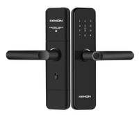 KUNCI PINTU Pintar Anti Maling Tahan Air Nirkabel Wifi Sidik Jari Aluminium KUNCI Pintu Digital Pintar
