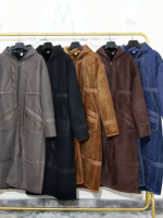 Nouvelle Tunique Longue à Capuche Zippée Brodé pour Homme, Hiver, en Fausse Fourrure, Style Marocain, Manteau Long Musulman, Jubba, Vente en Gros