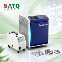 Machine de soudage au laser à fibres haute efficacité, soudeuse au laser portative, soudeuse 3 en 1 pour métal