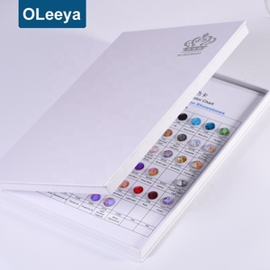 Venta directa de fábrica mejor calidad brillante K9 vidrio costura Strass cristal <span class=keywords><strong>AB</strong></span> coser en diamantes de imitación para vestidos de baile - Product Image 6