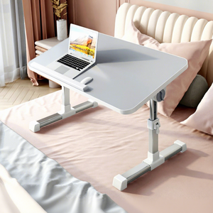 <strong>Foldable</strong> Bedside Table for Home Use; Simple Study <strong>Desk</strong> for Bedroom; Computer <strong>Desk</strong> for Window Seat; <strong>Small</strong> Table for Dormitory - Product Image 1