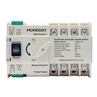 Bộ Điều Khiển ATS Máy Phát Điện 2P 3P 4P ATS 63A 100A 125A Công Tắc Tự Động Công Tắc Chuyển Đổi Điện Kép Lớp PC