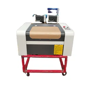 mini 3020 Laser 40w With Ruida stamp making machine 40W 50W CO2 Laser Engraving Machine With CE ISO