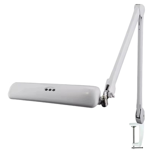 โคมไฟตั้งโต๊ะแบบหนีบปรับได้ OEM พร้อมหลอดไฟ LED หรี่แสงได้ ป้องกันสายตา เหมาะสำหรับใช้ในบ้าน สำนักงาน อ่านหนังสือ ทำงาน งานฝีมือ - Product Image 2