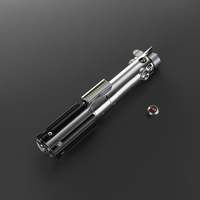 Sabre laser Nexussabers EP7 Graflex Smooth Swing FOC avec poignée métallique, détection de gravité et changement de couleur infini pour le sport