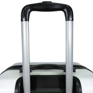Nouveau design durable ABS Bagages 3 Pcs ensembles motif imprimé personnalisé Voyage Trolley pc Bagages ensemble pour les longs voyages