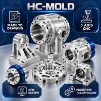 Pièces de bras robotique usinées sur mesure par CNC, boîtiers de joint de robot et composants en aluminium, fabrication OEM selon plans