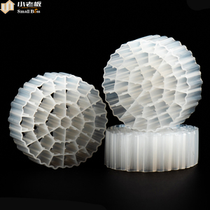37 trous mbbr média filtrant 100% HDPE filtre anneau bloc Bio média filtrant pour <span class=keywords><strong>Aquarium</strong></span> élimination des eaux usées industrielles - Product Image 5