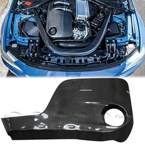 Couvre-capot de moteur de voiture en fibre de carbone, protection et garniture pour kits de carrosserie BMW F80 M3 F82 F83 M4 - Product Image 3