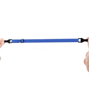 Wholesale <b>Polyester</b> Elastic Solid Pattern Glasses Straps Thickened Sports Anti Slip Eyeglass <b>Lanyard</b> Adjustable 17cm/19.5cm - Product Image 1