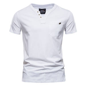 T-Shirt décontracté pour <span class=keywords><strong>homme</strong></span>, haut de sport, Slim, <span class=keywords><strong>tendance</strong></span>, à col rond, <span class=keywords><strong>2022</strong></span> coton, grande taille, vente en gros, été, 95% - Product Image 6