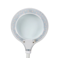Lámpara de Inspección de Mesa con Lupa LED de Alta Iluminación, Regulable, de Alta Calidad Industrial
