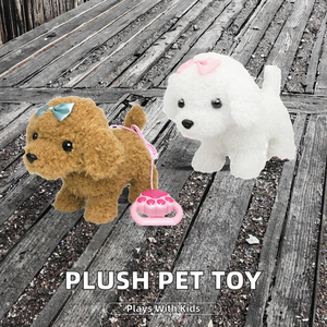 Peluche de <span class=keywords><strong>Perro</strong></span> con Control Remoto, Relleno de Algodón PP, Partes Móviles, Juguete Antiestrés, Regalo, Animal de Peluche - Product Image 3