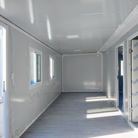 Maison conteneur préfabriquée sur mesure, pliable et démontable pour un transport facile, économique, mini-maison, clinique mobile, bureau à vendre