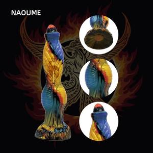 JRUI Vibrador Vibratório Eletricamente Retrátil Phoenix Líquido de Silicone Irregular para Mulheres, Plug Anal Adulto. - Product Image 5