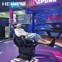 Manège VR 360° HEROVR en acier pour intérieur/extérieur, destiné aux parcs d'aventure et aux centres de divertissement