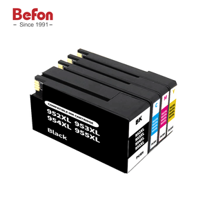 <span class=keywords><strong>Cartouche</strong></span> d'<span class=keywords><strong>encre</strong></span> Befon 952XL 953XL 954XL 955XL à haut rendement, puce premium, couleurs vives, compatible avec <span class=keywords><strong>HP</strong></span> OfficeJet Pro7740/8210/8710/8720/8730 - Product Image 1