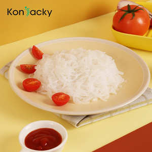 Pasta Corta de Konjac Shirataki Instantánea, Baja en Carbohidratos, Certificada Halal, 0 Grasa, en Bolsa para Vegetarianos - Product Image 4