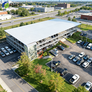 Steel Structure Parking Building Multi Level High Rise Heavy Duty Long Span Sturdy Solar <b>Panel</b> Ready Durable Automated - Product Image 1